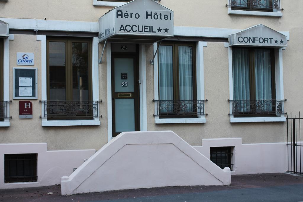 Cit'Hotel Aero-Hotel Ле-Блан-Мениль Экстерьер фото